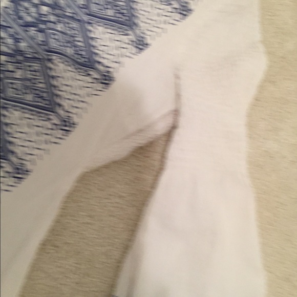 Billabong-White & Blue Summer Dress Size M - Picture 6 of 11